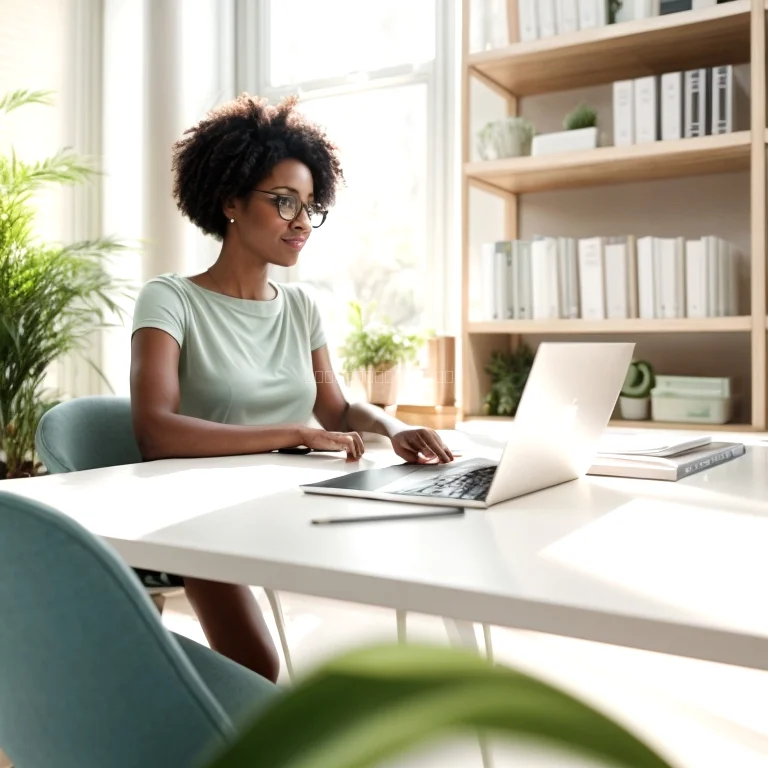 Person beim Zielsetzen